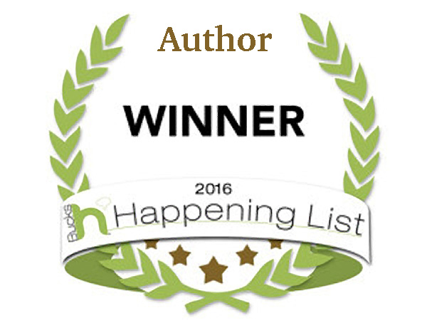 Winner - 2016 Most Happening Author in Bucks County