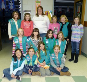 Mary teaches writing for a Girl Scout badge