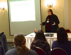 Mary Shafer presenting Self-Publishing Half-Day workshop at GLVWG conference 2016